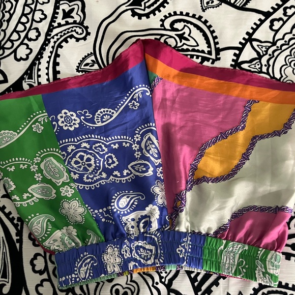 Zara Bandana Shorts Multicolor - Picture 3 of 7